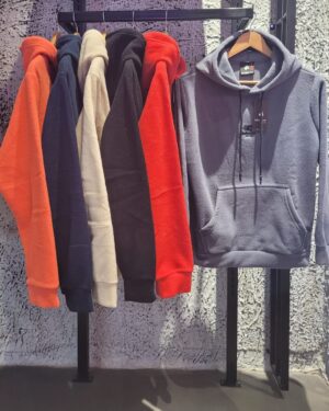Buzo Polar Capucha Hombre